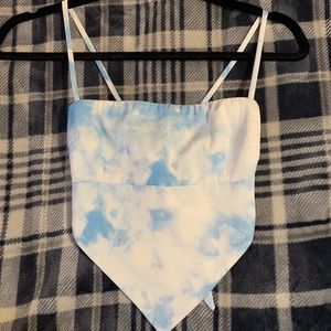 Princess Polly tie dye bandana top